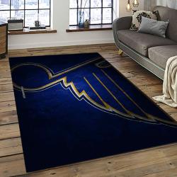 NHL St. Louis Blues Hockey Sport Team Logo Carpet Rectangle Area Rug For Living Room Home Room Decor Gift For Fans SLB50