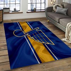 NHL St. Louis Blues Hockey Sport Team Logo Carpet Rectangle Area Rug For Living Room Home Room Decor Gift For Fans SLB53