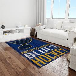 nhl st louis blues hockey sport team logo carpet rectangle area rug for living room home room decor gift for fans light room slb8