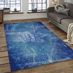 NHL Toronto Maple Leafs Hockey Sport Team Logo Carpet Rectangle Area Rug For Living Room Home Room Decor Gift For Fans TML15