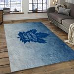 nhl toronto maple leafs hockey sport team logo carpet rectangle area rug for living room home room decor gift for fans dark room tml17