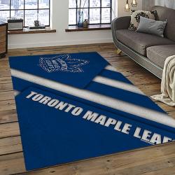 NHL Toronto Maple Leafs Hockey Sport Team Logo Carpet Rectangle Area Rug For Living Room Home Room Decor Gift For Fans TML30