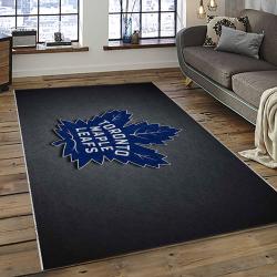 NHL Toronto Maple Leafs Hockey Sport Team Logo Carpet Rectangle Area Rug For Living Room Home Room Decor Gift For Fans TML36