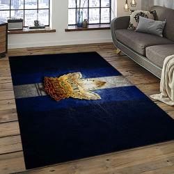 NHL Toronto Maple Leafs Hockey Sport Team Logo Carpet Rectangle Area Rug For Living Room Home Room Decor Gift For Fans TML43
