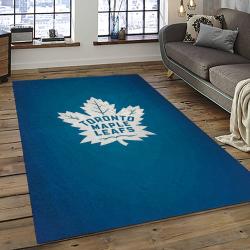 NHL Toronto Maple Leafs Hockey Sport Team Logo Carpet Rectangle Area Rug For Living Room Home Room Decor Gift For Fans TML48