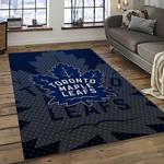 nhl toronto maple leafs hockey sport team logo carpet rectangle area rug for living room home room decor gift for fans dark room tml50