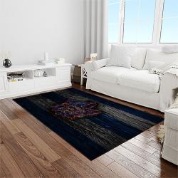 nhl toronto maple leafs hockey sport team logo carpet rectangle area rug for living room home room decor gift for fans light room tml31