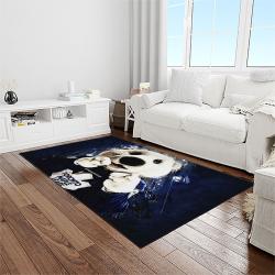 nhl toronto maple leafs hockey sport team logo carpet rectangle area rug for living room home room decor gift for fans light room tml41