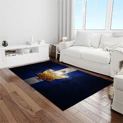 nhl toronto maple leafs hockey sport team logo carpet rectangle area rug for living room home room decor gift for fans light room tml43