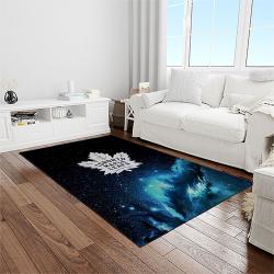 nhl toronto maple leafs hockey sport team logo carpet rectangle area rug for living room home room decor gift for fans light room tml54