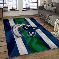 NHL Vancouver Canucks Hockey Sport Team Logo Carpet Rectangle Area Rug For Living Room Home Room Decor Gift For Fans VCC13