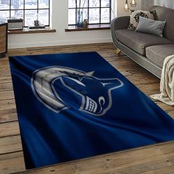 NHL Vancouver Canucks Hockey Sport Team Logo Carpet Rectangle Area Rug For Living Room Home Room Decor Gift For Fans VCC14