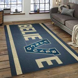 NHL Vancouver Canucks Hockey Sport Team Logo Carpet Rectangle Area Rug For Living Room Home Room Decor Gift For Fans VCC23