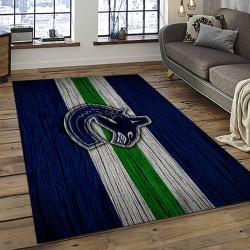 NHL Vancouver Canucks Hockey Sport Team Logo Carpet Rectangle Area Rug For Living Room Home Room Decor Gift For Fans VCC39