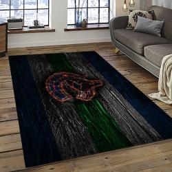 NHL Vancouver Canucks Hockey Sport Team Logo Carpet Rectangle Area Rug For Living Room Home Room Decor Gift For Fans VCC40