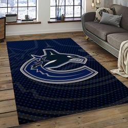NHL Vancouver Canucks Hockey Sport Team Logo Carpet Rectangle Area Rug For Living Room Home Room Decor Gift For Fans VCC50