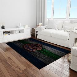 nhl vancouver canucks hockey sport team logo carpet rectangle area rug for living room home room decor gift for fans light room vcc40