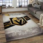 nhl vegas golden knights hockey sport team logo carpet rectangle area rug for living room home room decor gift for fans dark room vgk27