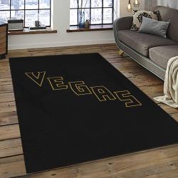 NHL Vegas Golden Knights Hockey Sport Team Logo Carpet Rectangle Area Rug For Living Room Home Room Decor Gift For Fans VGK29