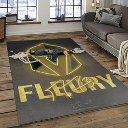 NHL Vegas Golden Knights Hockey Sport Team Logo Carpet Rectangle Area Rug For Living Room Home Room Decor Gift For Fans VGK31