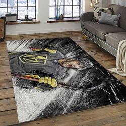 NHL Vegas Golden Knights Hockey Sport Team Logo Carpet Rectangle Area Rug For Living Room Home Room Decor Gift For Fans VGK36