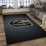 nhl vegas golden knights hockey sport team logo carpet rectangle area rug for living room home room decor gift for fans dark room vgk40