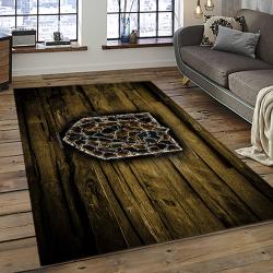 NHL Vegas Golden Knights Hockey Sport Team Logo Carpet Rectangle Area Rug For Living Room Home Room Decor Gift For Fans VGK55