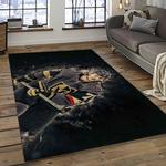 nhl vegas golden knights hockey sport team logo carpet rectangle area rug for living room home room decor gift for fans dark room vgk56