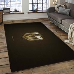 NHL Vegas Golden Knights Hockey Sport Team Logo Carpet Rectangle Area Rug For Living Room Home Room Decor Gift For Fans VGK61