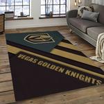 nhl vegas golden knights hockey sport team logo carpet rectangle area rug for living room home room decor gift for fans dark room vgk62