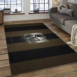 NHL Vegas Golden Knights Hockey Sport Team Logo Carpet Rectangle Area Rug For Living Room Home Room Decor Gift For Fans VGK64