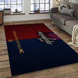 NHL Washington Capitals Hockey Sport Team Logo Carpet Rectangle Area Rug For Living Room Home Room Decor Gift For Fans WSC27