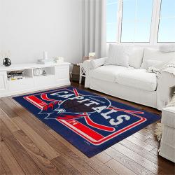 nhl washington capitals hockey sport team logo carpet rectangle area rug for living room home room decor gift for fans light room wsc4