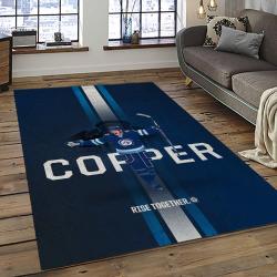 NHL Winnipeg Jets Hockey Sport Team Logo Carpet Rectangle Area Rug For Living Room Home Room Decor Gift For Fans WPJ10