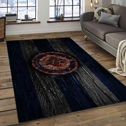 NHL Winnipeg Jets Hockey Sport Team Logo Carpet Rectangle Area Rug For Living Room Home Room Decor Gift For Fans WPJ29