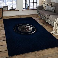 NHL Winnipeg Jets Hockey Sport Team Logo Carpet Rectangle Area Rug For Living Room Home Room Decor Gift For Fans WPJ36
