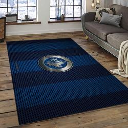 NHL Winnipeg Jets Hockey Sport Team Logo Carpet Rectangle Area Rug For Living Room Home Room Decor Gift For Fans WPJ43