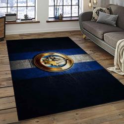 NHL Winnipeg Jets Hockey Sport Team Logo Carpet Rectangle Area Rug For Living Room Home Room Decor Gift For Fans WPJ46