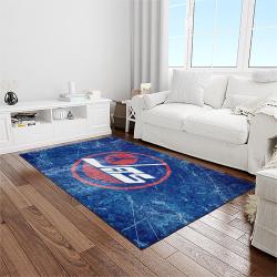 nhl winnipeg jets hockey sport team logo carpet rectangle area rug for living room home room decor gift for fans light room wpj22