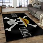 one piece anime manga cartoon character carpet rectangle area rug for living room home room decor gift for fans dark room ope2