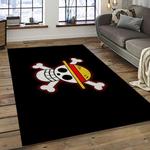 one piece anime manga cartoon character carpet rectangle area rug for living room home room decor gift for fans dark room ope27