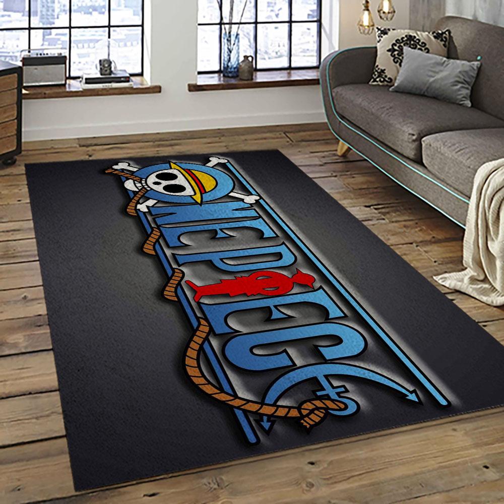 One Piece Anime Manga Cartoon Character Carpet Rectangle Area Rug For Living Room Home Room Decor Gift For Fans OPE29 one piece anime manga cartoon character carpet rectangle area rug for living room home room decor gift for fans dark room ope29