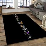 one piece anime manga cartoon character carpet rectangle area rug for living room home room decor gift for fans dark room ope37