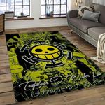 one piece anime manga cartoon character carpet rectangle area rug for living room home room decor gift for fans dark room ope4