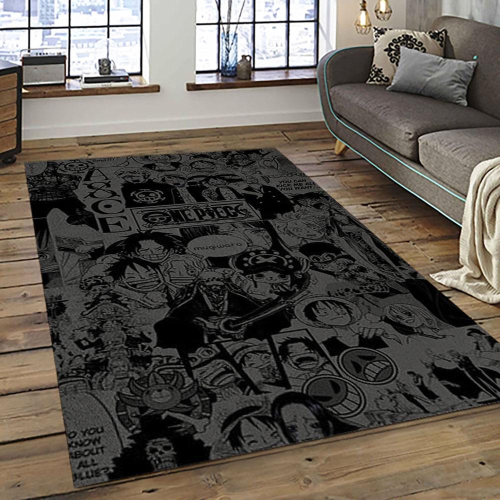 One Piece Anime Manga Cartoon Character Carpet Rectangle Area Rug For Living Room Home Room Decor Gift For Fans OPE41 one piece anime manga cartoon character carpet rectangle area rug for living room home room decor gift for fans dark room ope41