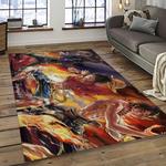 one piece anime manga cartoon character carpet rectangle area rug for living room home room decor gift for fans dark room ope49