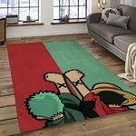 one piece anime manga cartoon character carpet rectangle area rug for living room home room decor gift for fans dark room ope61