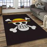 one piece anime manga cartoon character carpet rectangle area rug for living room home room decor gift for fans dark room ope66