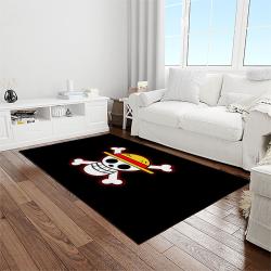 one piece anime manga cartoon character carpet rectangle area rug for living room home room decor gift for fans light room ope27