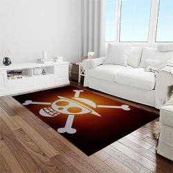 one piece anime manga cartoon character carpet rectangle area rug for living room home room decor gift for fans light room ope33
